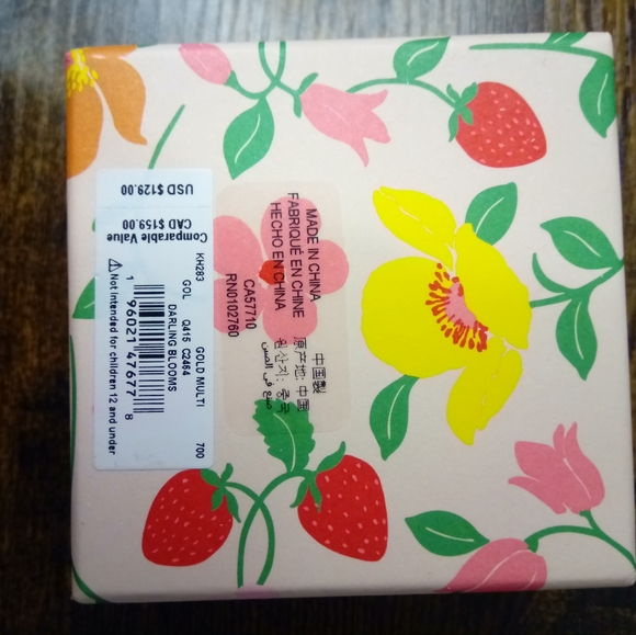 ♠️ Kate Spade ♠️ Women's, MOM 2 Piece Set, Necklace and Earrings w/ Dust Bag, - Picture 6 of 8